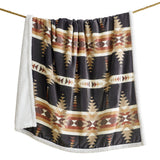 Yosemite Campfire Sherpa Throw, 6 MOQ
