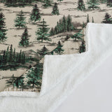 Joshua Campfire Sherpa Throw, 6 MOQ