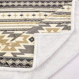 Desert Sage Campfire Sherpa Throw, 6 MOQ