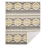 Desert Sage Campfire Sherpa Throw, 6 MOQ