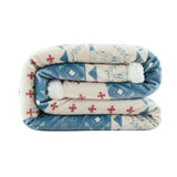 Patchwork Paisley Campfire Sherpa Throw, 6 MOQ