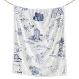 Farm Life Campfire Sherpa Throw, 6 MOQ