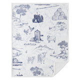 Farm Life Campfire Sherpa Throw, 6 MOQ