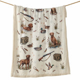 Duck Camp Campfire Sherpa Throw, 6 MOQ