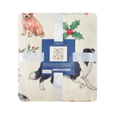 Christmas Dogs Campfire Sherpa Throw, 6 MOQ