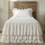 Cotillion Triple Ruffle Bedspread Set