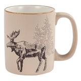 White Pine 16PC Ceramic Dinnerware Set