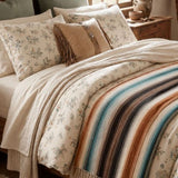 Dolores Vintage Wash Floral Slub Cotton Bedding Set