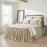 Luna Washed Linen Blend Bedspread Set