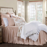 Luna Washed Linen Blend Bedspread Set