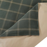 Windowpane Plaid Bedding Set
