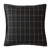 Windowpane Plaid Euro Sham
