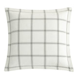 Windowpane Plaid Euro Sham
