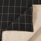 Windowpane Plaid Bedding Set