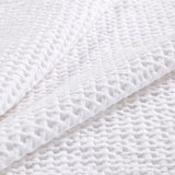 Stonewashed Cotton Waffle Weave Duvet Cover Set