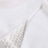 Stonewashed Cotton Waffle Weave Duvet Cover Set