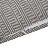 Herringbone Buckle Detailed Lumbar Pillow