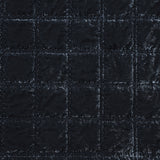 Stella Faux Silk Velvet Double Box Stitch Quilt Set