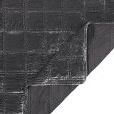 Stella Faux Silk Velvet Double Box Stitch Quilt Set