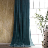 Stella Faux Silk Velvet Curtain