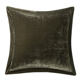 Stella Faux Silk Velvet Flanged Euro Sham
