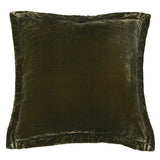 Stella Faux Silk Velvet Flanged Euro Sham