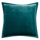 Stella Faux Silk Velvet Flanged Euro Sham