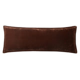 Stella Faux Silk Velvet Long Lumbar Pillow