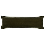 Stella Faux Silk Velvet Long Lumbar Pillow
