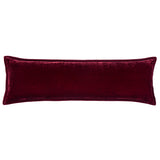 Stella Faux Silk Velvet Long Lumbar Pillow