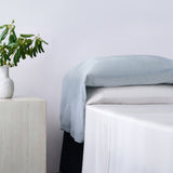 Stella Faux Silk Velvet Waterfall Pillowcase Set