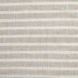 100% European Flax Linen Railroad Stripe Duvet Cover Set