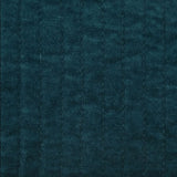 Stonewashed Cotton Velvet Quilt - Deep Blue swatch