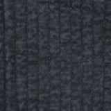 Stonewashed Cotton Velvet Quilt - Navy swatch