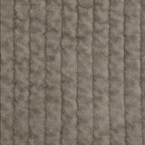 Stonewashed Cotton Velvet Quilt - Taupe swatch