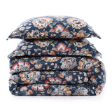 Derby Washed Linen Blend Bedding Set