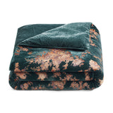 Josephine Burnout Faux Silk Velvet Throw