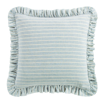 Reyes 100% Slub Linen Stripe Euro Sham