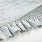 Reyes 100% Slub Linen Stripe Euro Sham