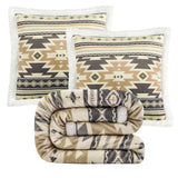 Desert Sage Campfire Sherpa Throw, 6 MOQ