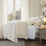 Lily Washed Linen Blend Bedding Set