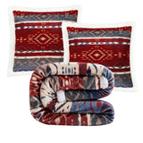 Home on the Range Aztec Campfire Sherpa Throw, 6 MOQ