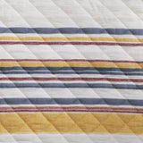Mystic Stripe Cotton Gauze Quilt Set