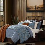 Lee Western Washed Denim Bedding Set