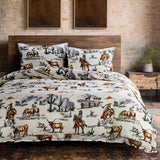Ranch Life Reversible Bedding Set