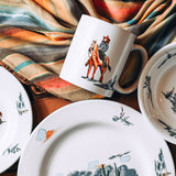 Ranch Life Bronco Mug, Set of 4, 2 MOQ