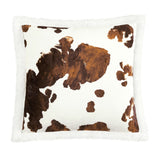 Elsa Cowhide Campfire Sherpa Throw, 6 MOQ