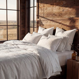 100% European Flax Linen Duvet Cover Set