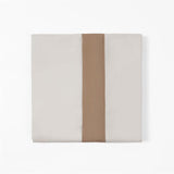 350TC Cream Sheet with Tan Flange from HiEnd Accents