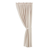Luna Washed Linen Blend Lined Curtain
